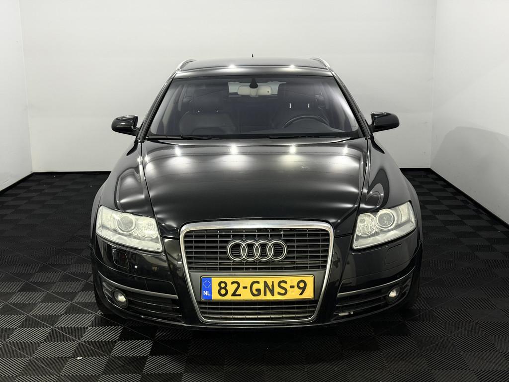 Audi A6 Avant 2.0 TFSI Business Edition Leder, Navi, Airco,, Auto's, Audi, Gebruikt, 4 cilinders, 1984 cc, Zwart