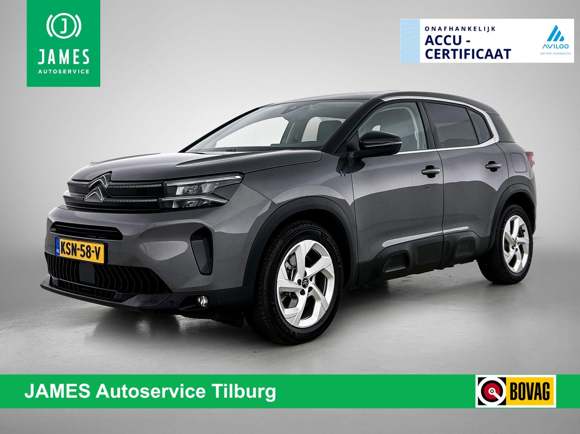 Citroen C5 Aircross 1.6 Plug-in Hybrid 225 Feel CAMERA | NAV, Auto's, 12 maanden, Gebruikt, Euro 6, 4 cilinders