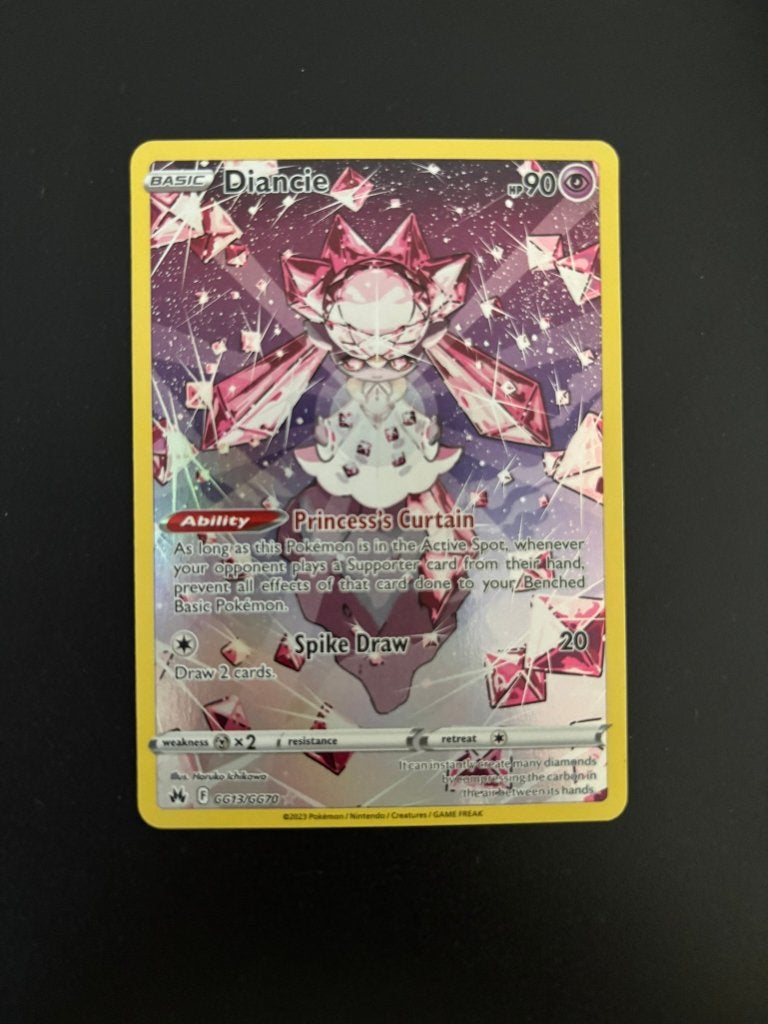 Diancie (CRZ GG13), Ophalen