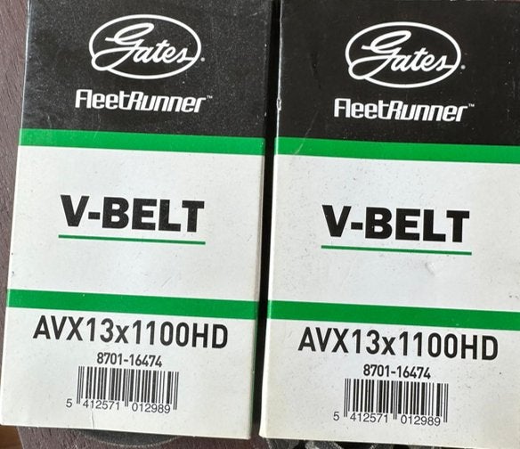 2 stuks V-snaar AVX13x1100HD, Ophalen of Verzenden, Nieuw
