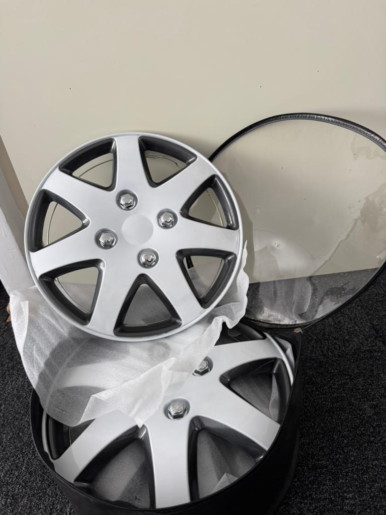 Nieuwe Wieldoppen/wheelcovers 13 inch, Ophalen of Verzenden