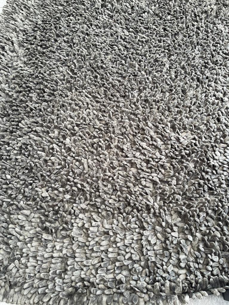 Vloerkleed Haans, kiezelstenen design, Ophalen, Gebruikt, 150 tot 200 cm, Rechthoekig