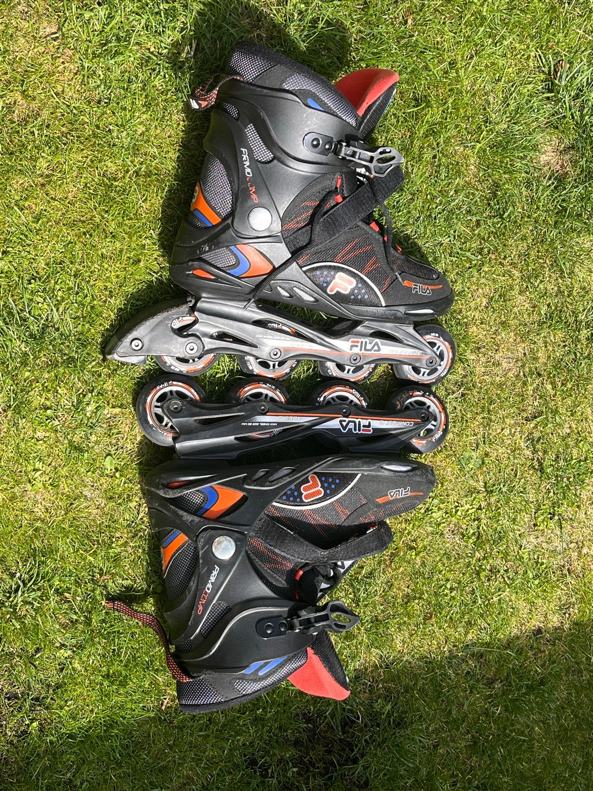 Fila Primo Comp Inline Skates - Maat 45, Sport en Fitness, Schaatsen, Overige merken, Gebruikt, Overige typen, Ophalen of Verzenden
