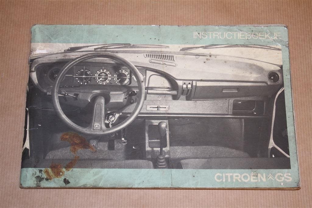 Citroën GS Instructieboekje - 1976, Ophalen of Verzenden