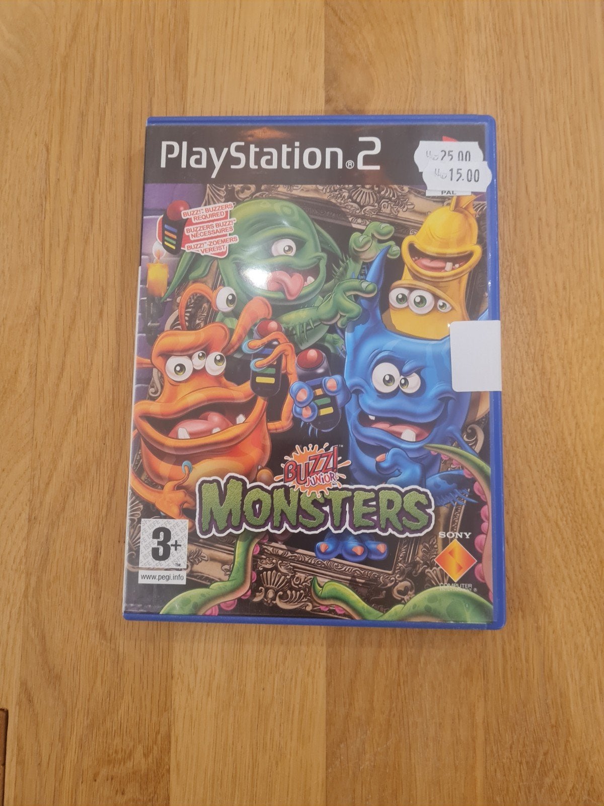 Buzz! Junior: Monsters PlayStation 2 (PS2), Gebruikt, Overige genres, Eén computer, 10 Great Marlborough Street, London, W1F 7LP, United Kingdom