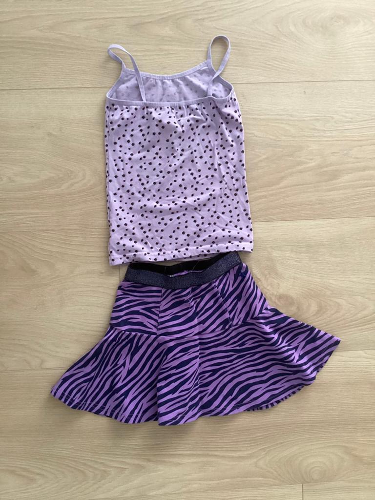 25 st. Kinderkleding meisje maat 110/116 T.E.A.B., Ophalen, Gebruikt, Meisje, Broek