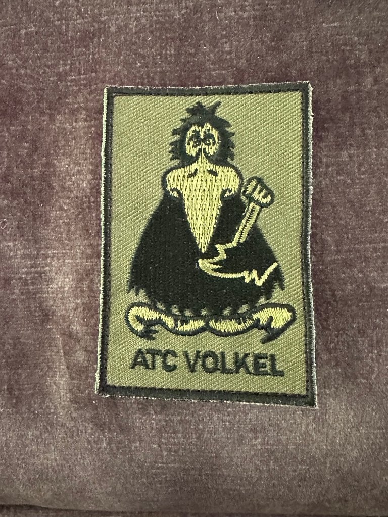 ATC Volkel patch, Ophalen of Verzenden, Gebruikt, Patch, Badge of Embleem