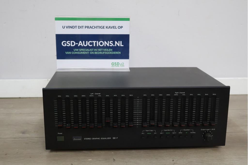Sansui Stereo Graphic Equalizer, Ophalen of Verzenden, Niet ingevuld, Niet ingevuld, Niet ingevuld
