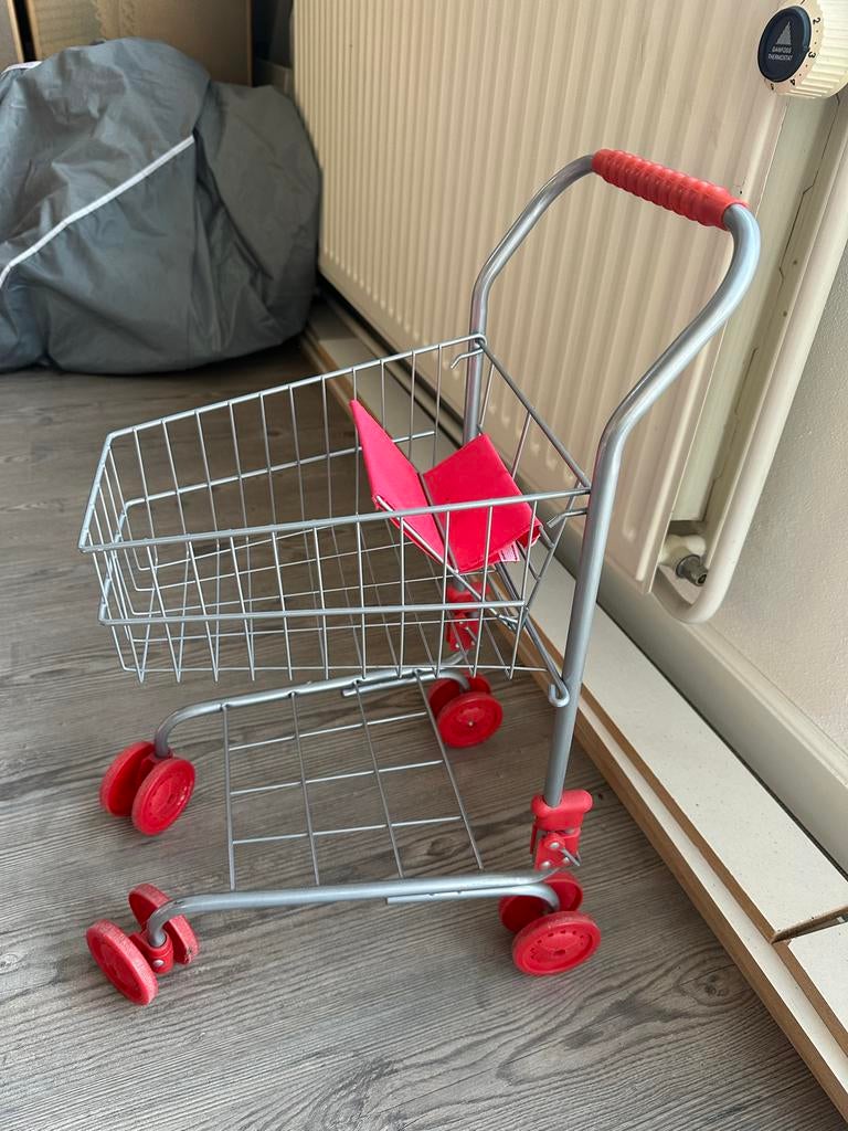 Winkelwagentje metaal, Ophalen, Gebruikt, Jongen of Meisje