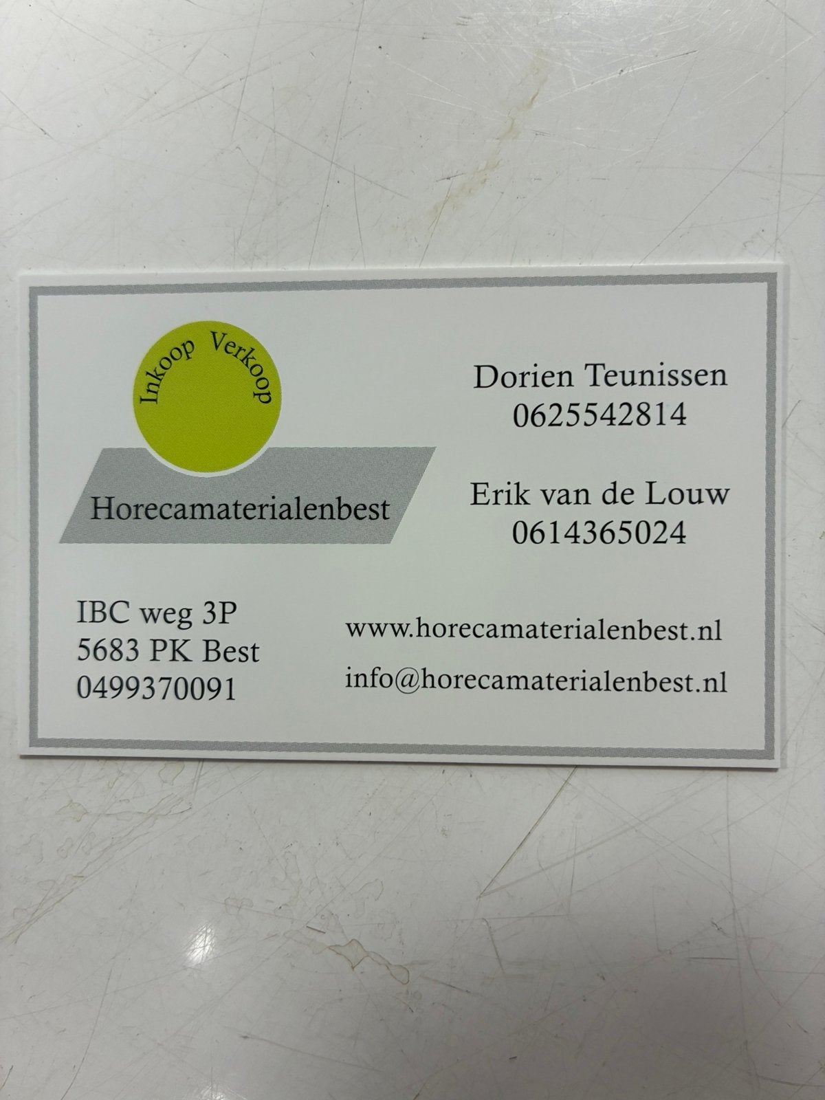 Te koop gevraagd gezocht horeca materialen inventaris, Ophalen of Verzenden, Zo goed als nieuw