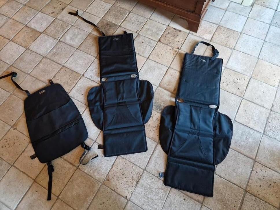 Autostoelbescherming en opbergvakken (Audi), Kinderen en Baby's, Autostoeltjes, Ophalen of Verzenden, Gebruikt, Overige merken