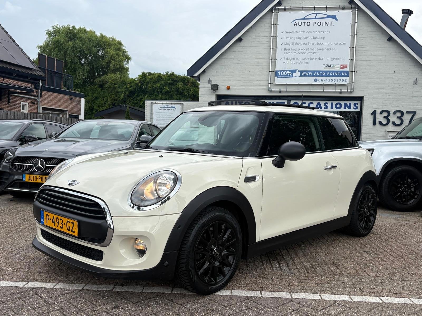 Mini 3-Deurs 1.2 PANORAMADAK/CRUISE/PDC/SFEER/NETTE-AUTO!, Auto's, Mini, Voorwielaandrijving, Dealer onderhouden, Gebruikt, 4 stoelen