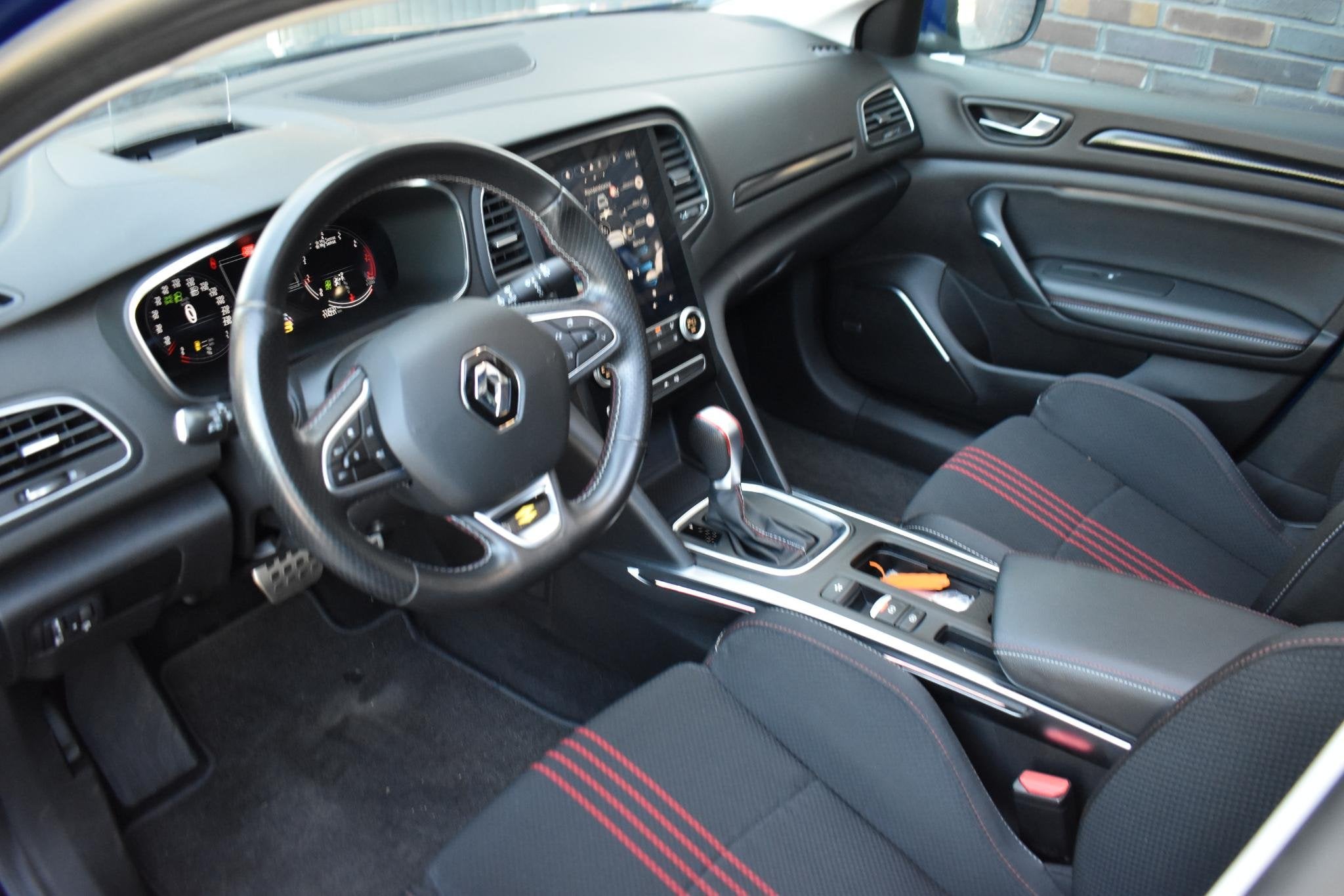 Renault Mégane Estate 1.3 TCe R.S. Line, Gebruikt, Euro 6, 4 cilinders, Blauw
