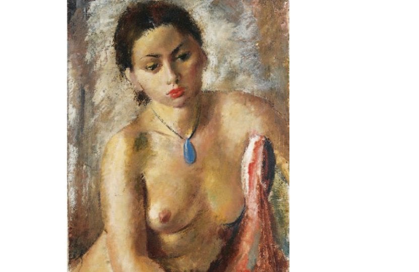 Te koop: erg mooi vrouwelijk naakt, Ophalen of Verzenden, Schilderij