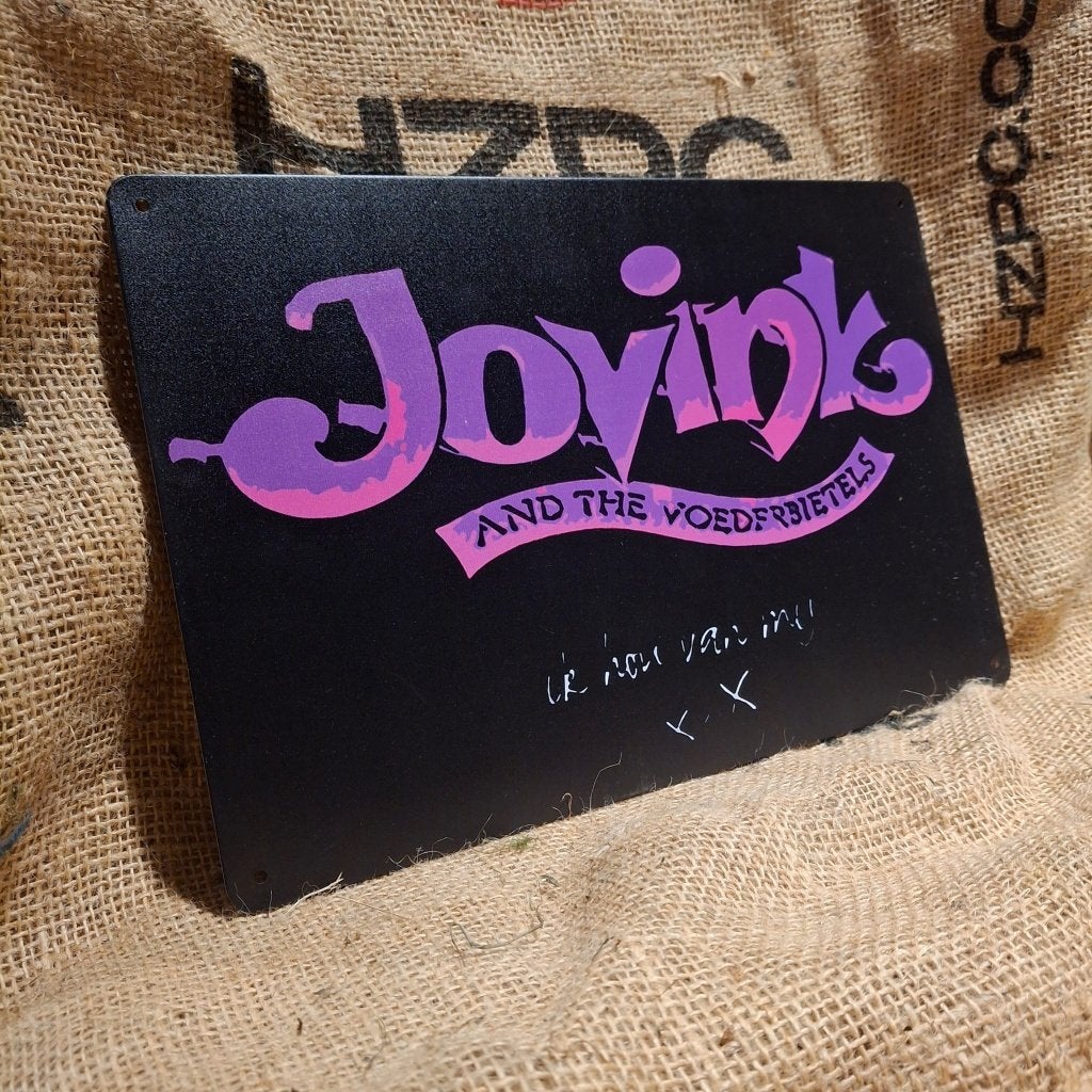 JOVINK - Metalen wandplaat, Metaal, 30 cm, Meerkleurig, Nieuw