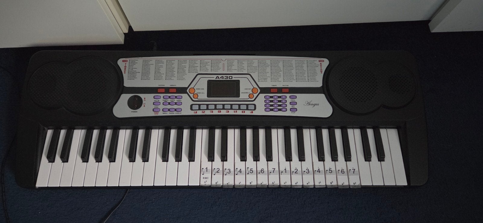Aengus Keyboard - Ideaal voor beginners, Overige merken, Ophalen of Verzenden, Met standaard, 61 toetsen