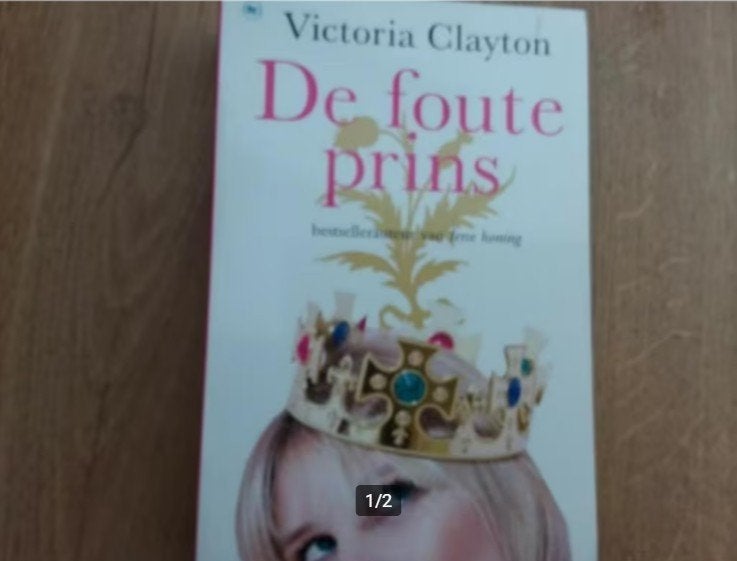 De Foute Prins - Victoria Clayton, Ophalen of Verzenden, Zo goed als nieuw