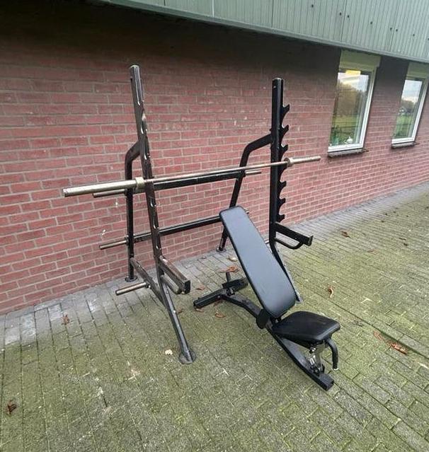 Bankdruk set inclusief stang