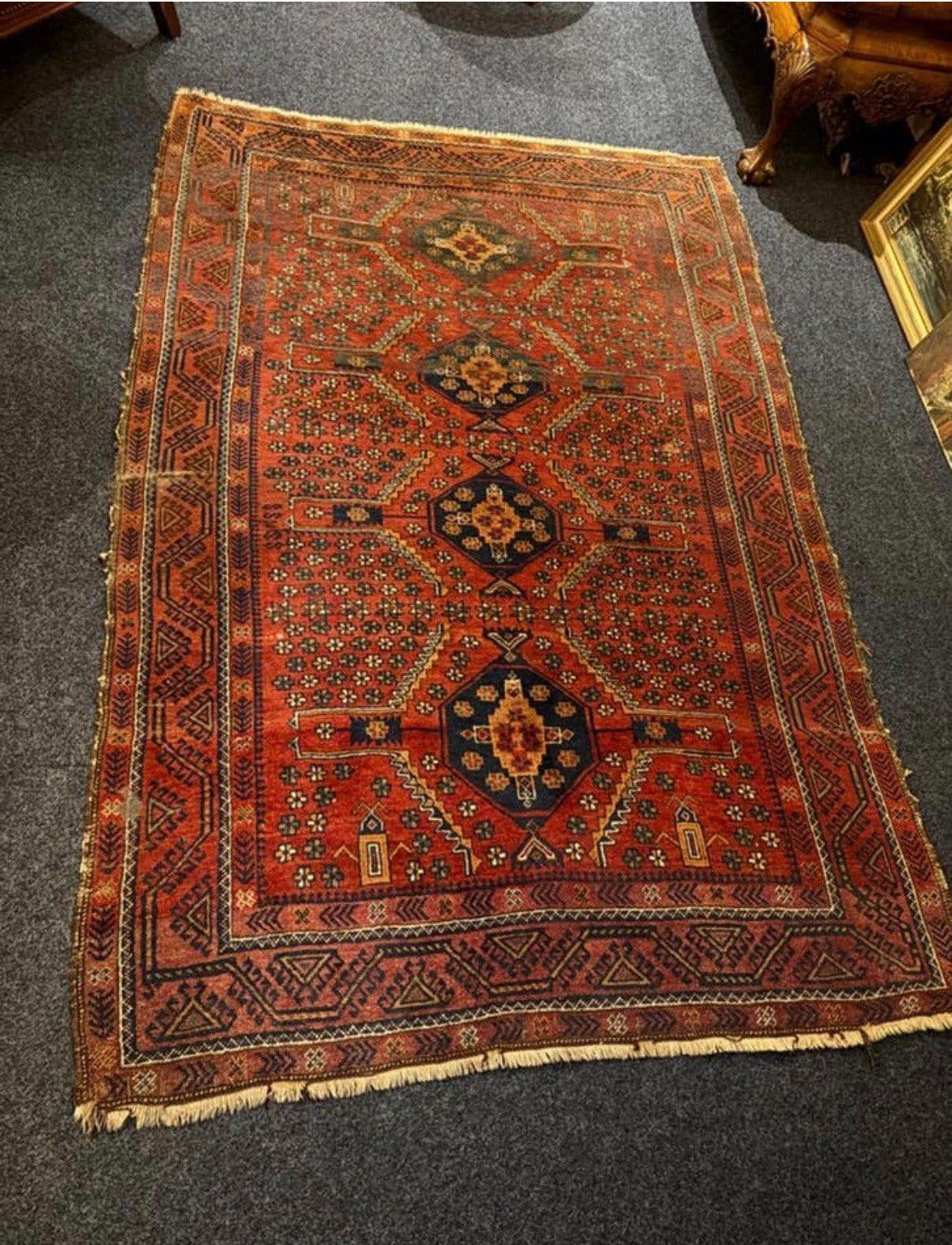 Perzisch handgeknoopt tapijt 195 x 130, Ophalen