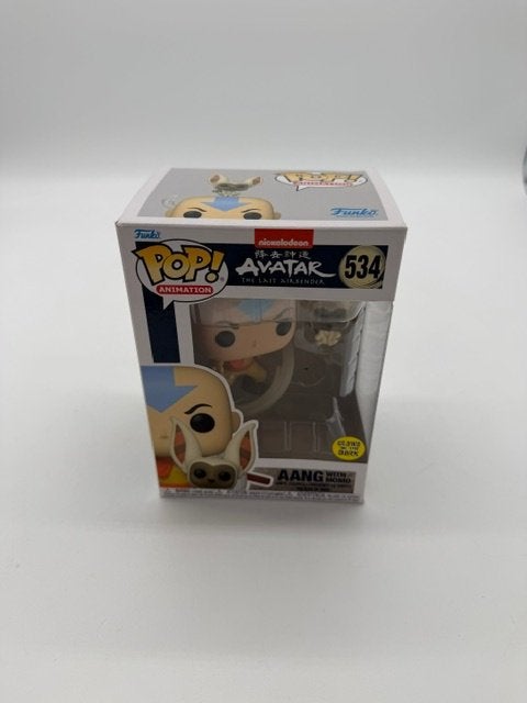 Funko Pop! Aang With momo Avatar 534 - met doosje, Ophalen of Verzenden, Zo goed als nieuw