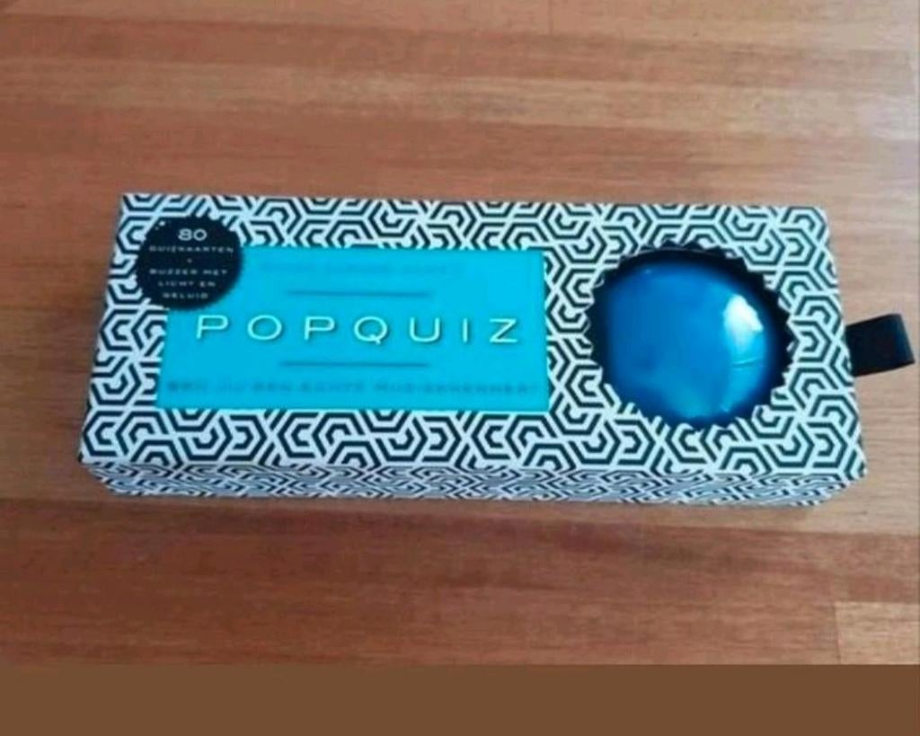 Popquiz met buzzer, Ophalen of Verzenden, Nieuw