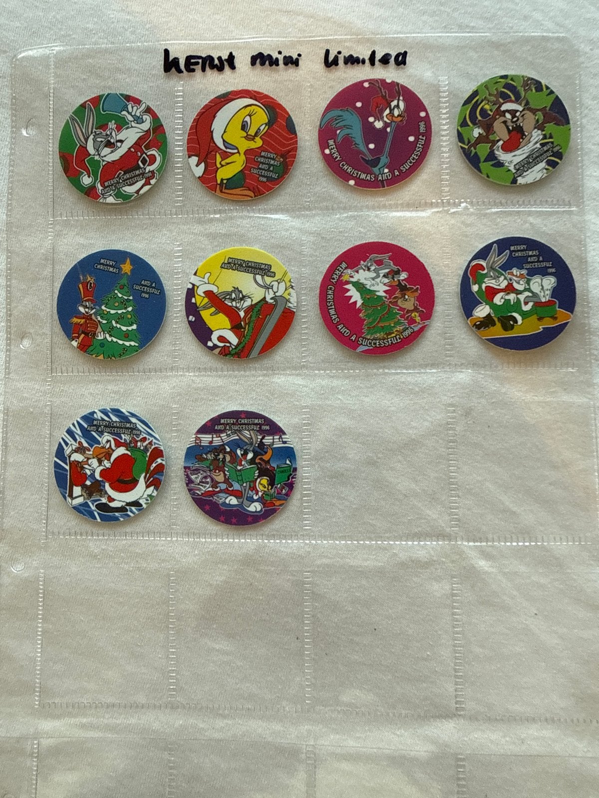 Zeldzame Kerst Mini Flippo's Limited Editie (500 stuks), Ophalen, Kerstflippo's, Verzameling