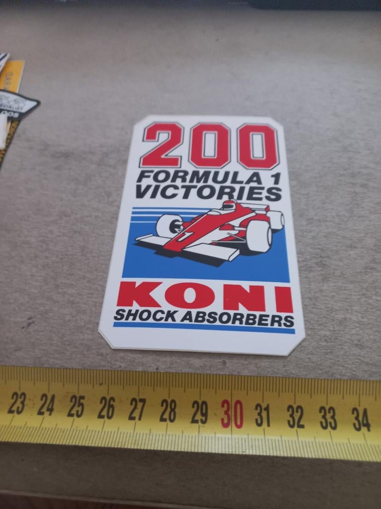 Koni 200 formula 1 victories, Ophalen of Verzenden, Zo goed als nieuw