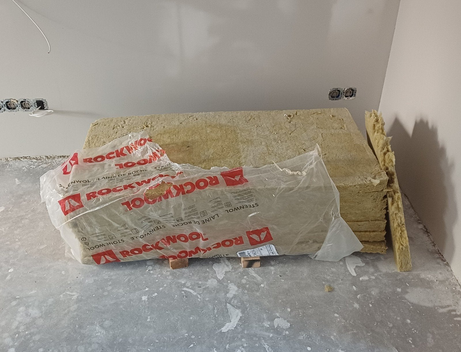 Rockwool isolatie, Ophalen, Nieuw