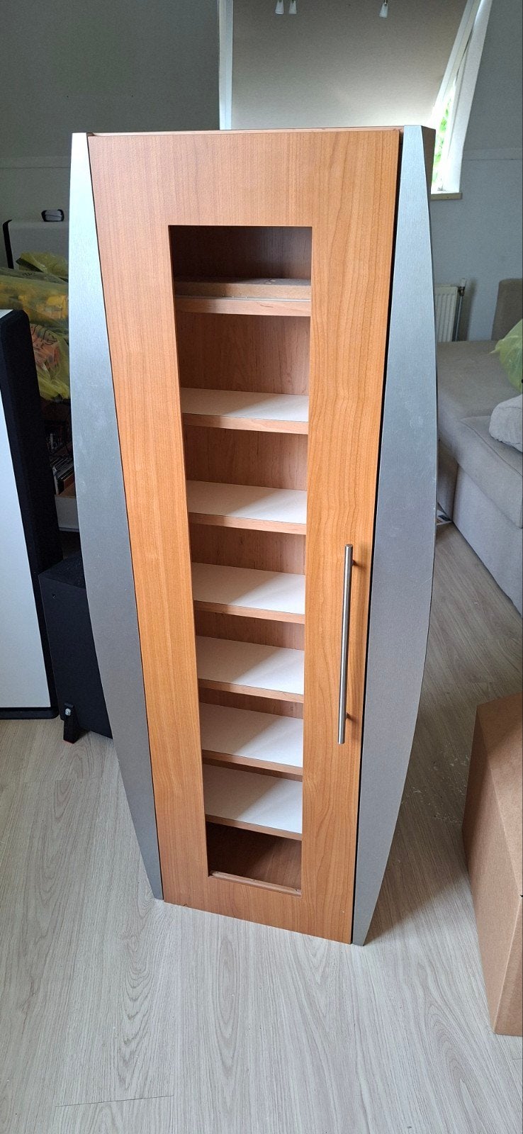 Mooie cd kast - 142x58 cm (breedste stuk), Ophalen, Gebruikt, 150 discs of meer, Cd's