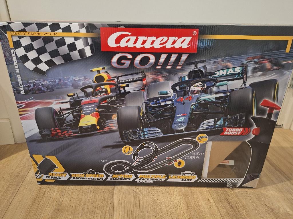 Carrera Go racebaan, Kinderen en Baby's, Speelgoed | Racebanen, Racebaan, -, Ophalen of Verzenden, Zo goed als nieuw