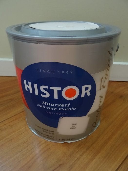 Verf divers nieuw, Gebruikt, Wit, Ophalen of Verzenden, Verf
