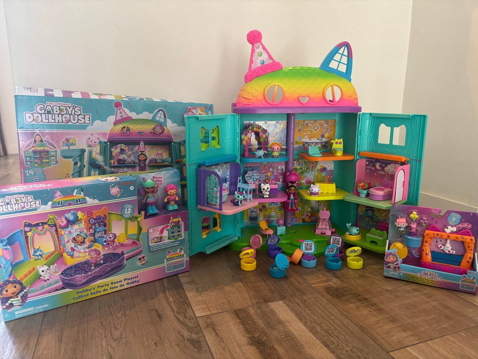 Gabby's Poppenhuis Complete Set met Extra's, Ophalen of Verzenden, Zo goed als nieuw, Poppenhuis