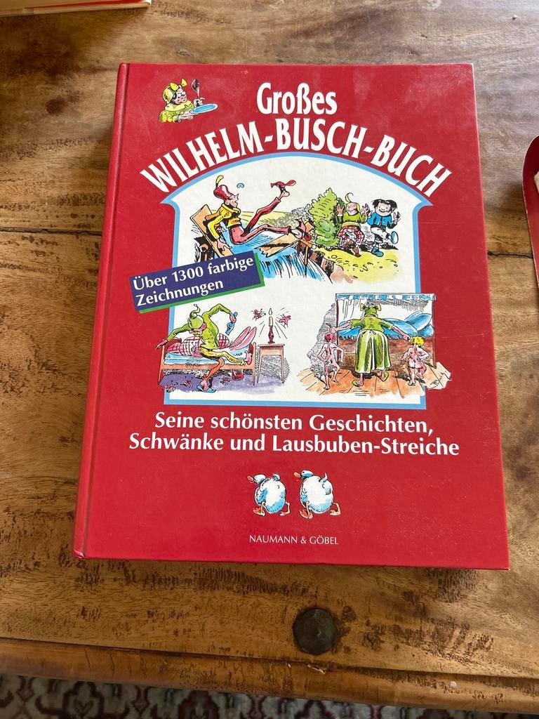 Groot Wilhelm Busch Boek - Zijn mooiste verhalen, Boeken, Ophalen of Verzenden, Gelezen, Europa overig