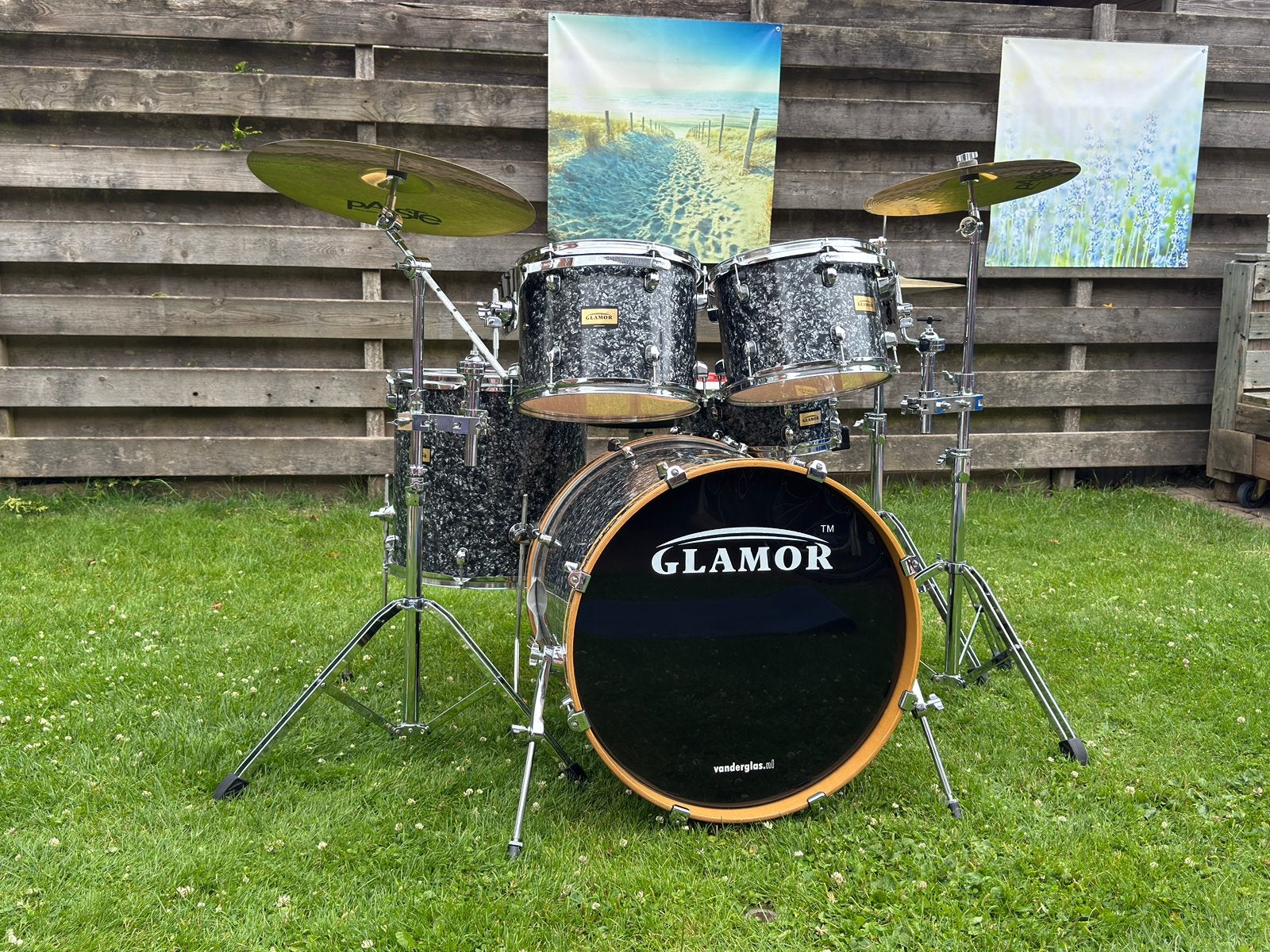 Gamor drumstel compleet, Muziek en Instrumenten, Ophalen, Zo goed als nieuw, Overige merken