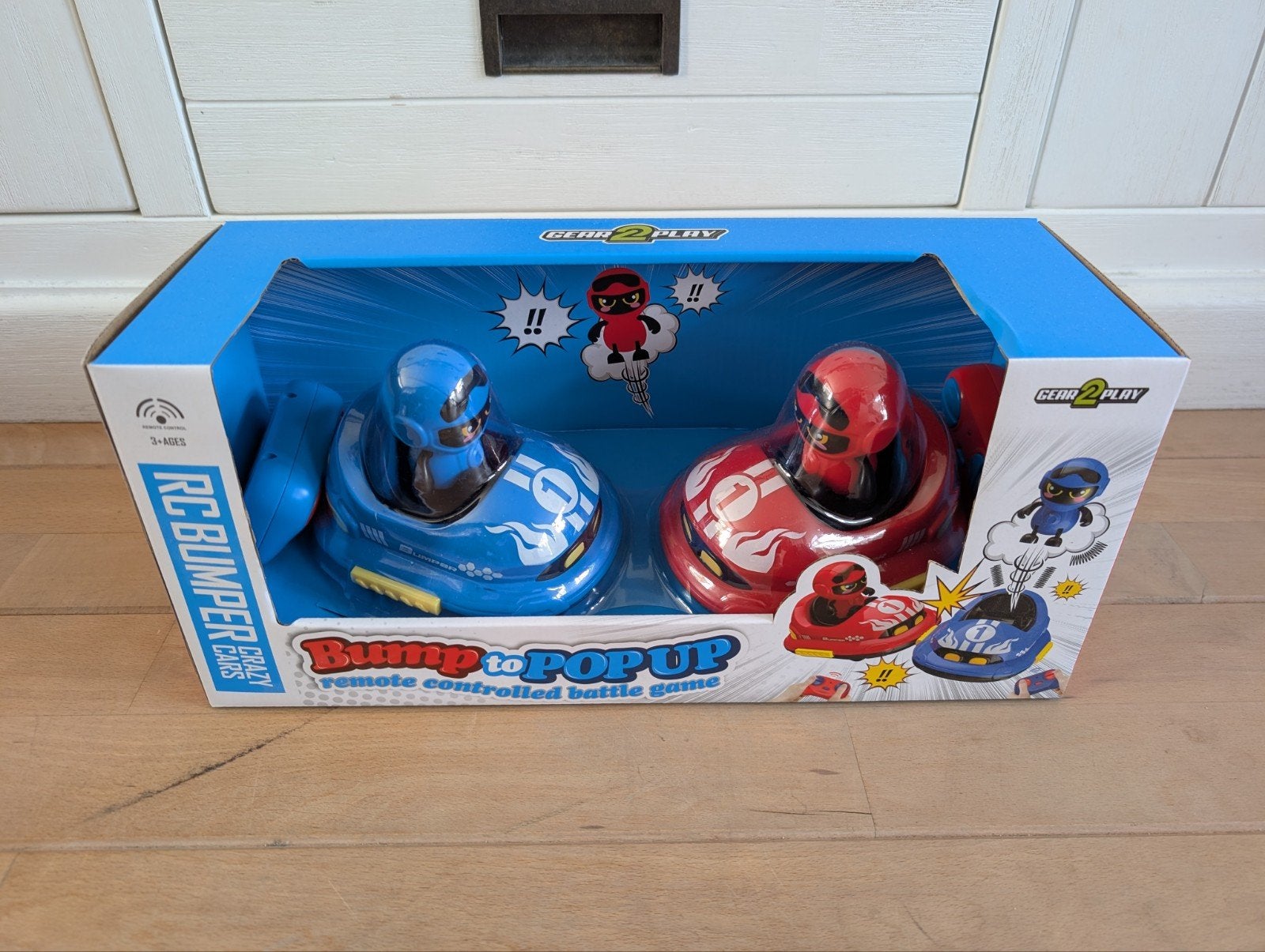 RC Bumper Cars - Afstandsbediening Battle Game, Elektro, Auto offroad, Ophalen of Verzenden, Zo goed als nieuw