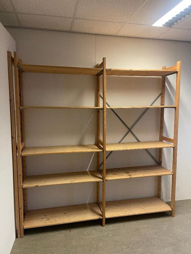 Bruynzeel stellingplanken 40 en 50 cm.  diep, Ophalen, Gebruikt