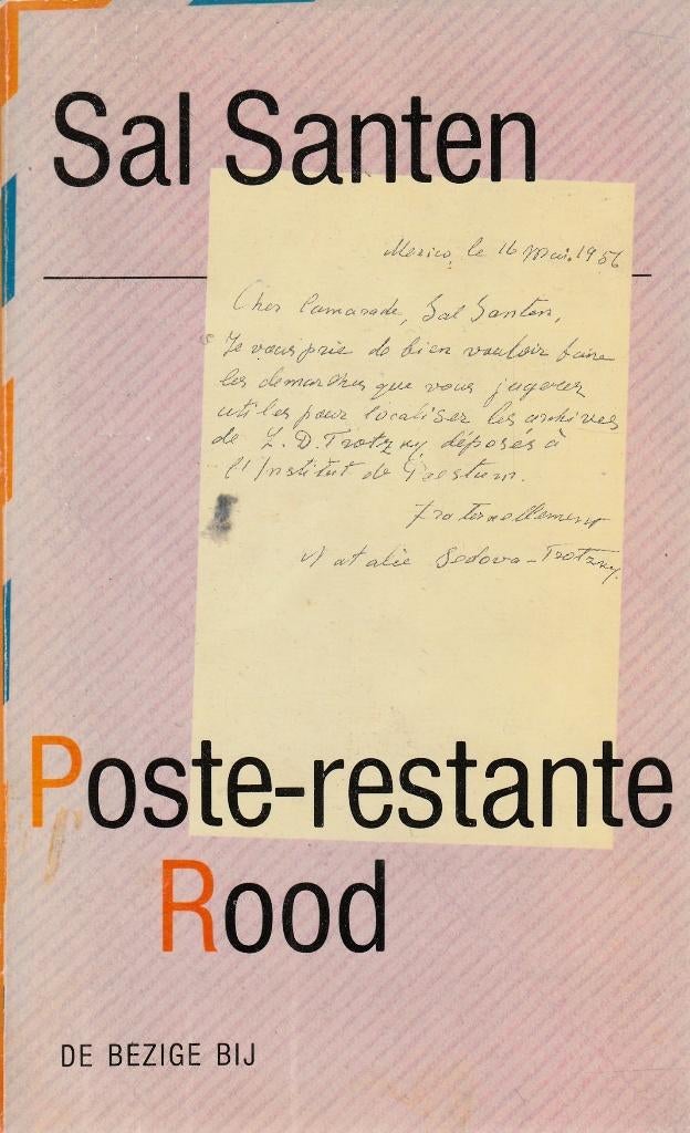 Poste-restante Rood (Sal Santen), Boeken, Ophalen of Verzenden, Gelezen, Nederland