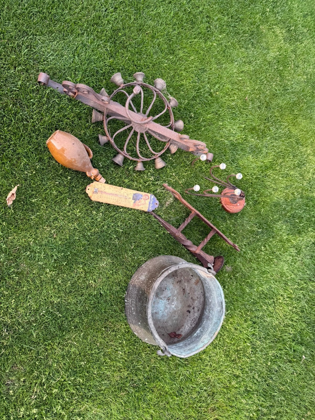 Antiek brocante decoratie, Ophalen, Zo goed als nieuw
