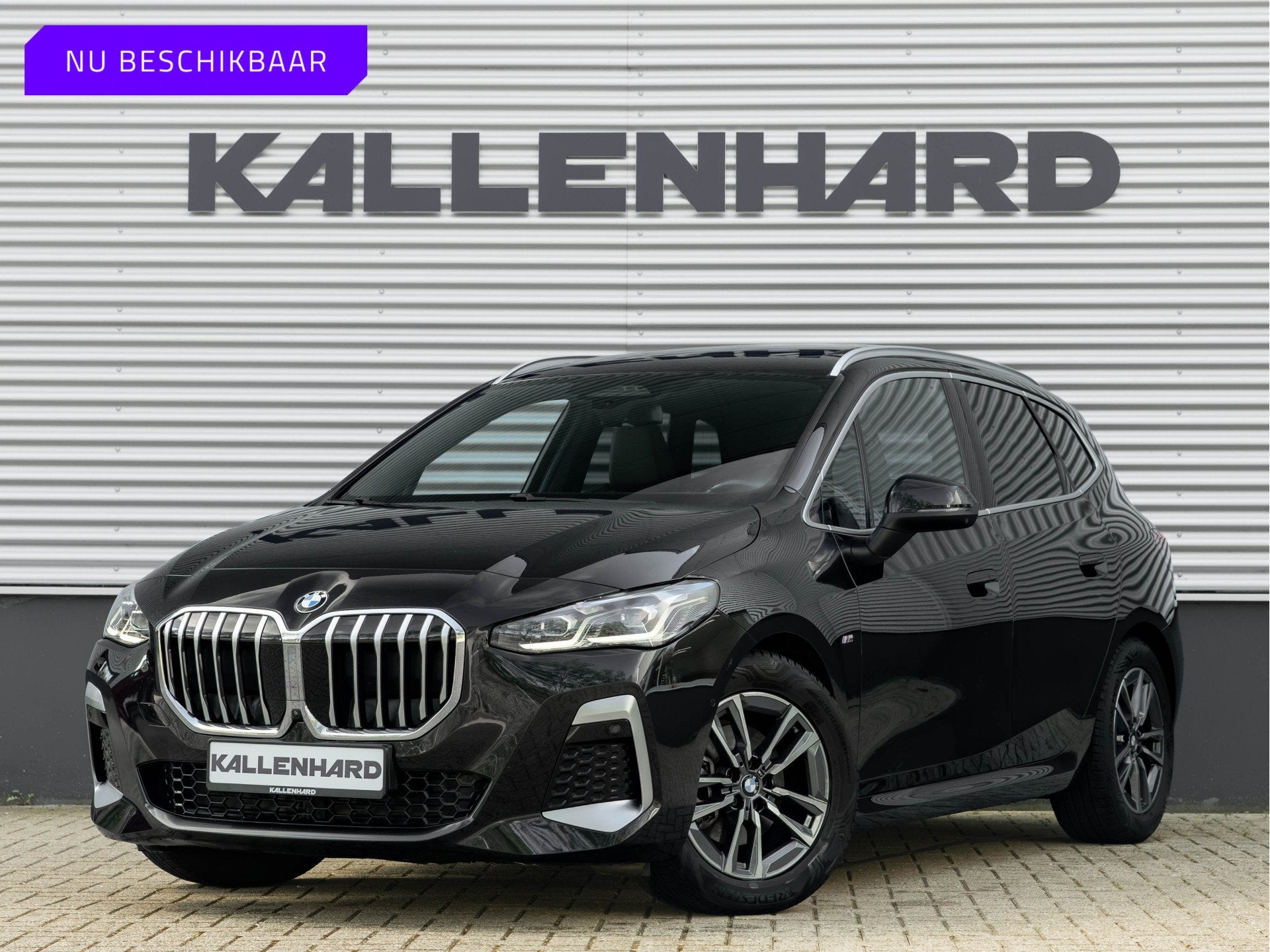 BMW 2 Serie Active Tourer 220i - M-Sport - Pano - Memoryzete, Gebruikt, Zwart, Leder, Bedrijf