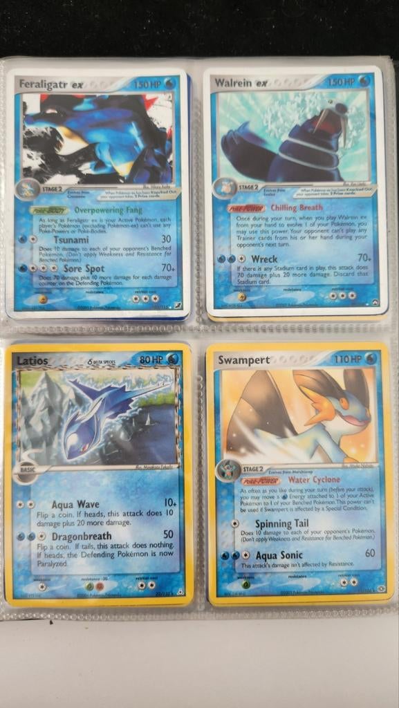 Pokémon kaarten uit 2005, Ophalen of Verzenden, Zo goed als nieuw, Meerdere kaarten