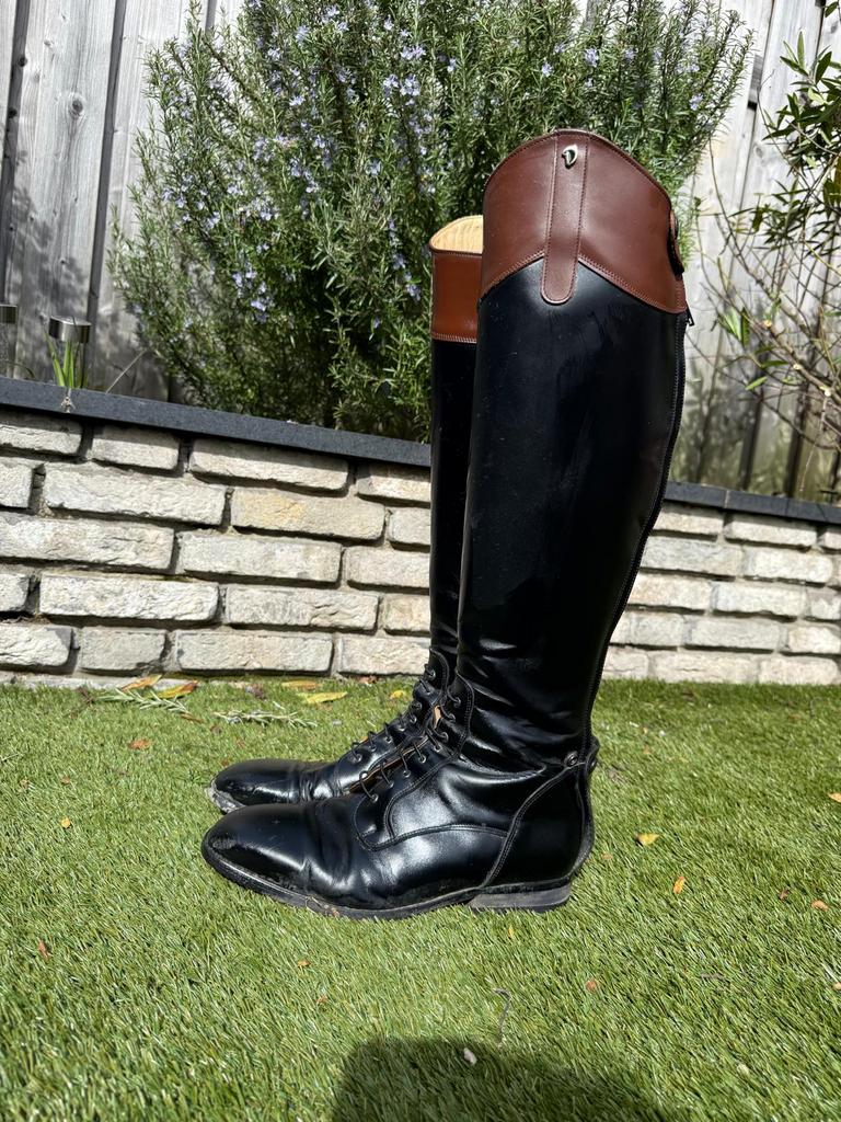 Derby rijlaarzen, Dieren en Toebehoren, Paardrijkleding, Ophalen, Zo goed als nieuw, Dressuur, Schoeisel