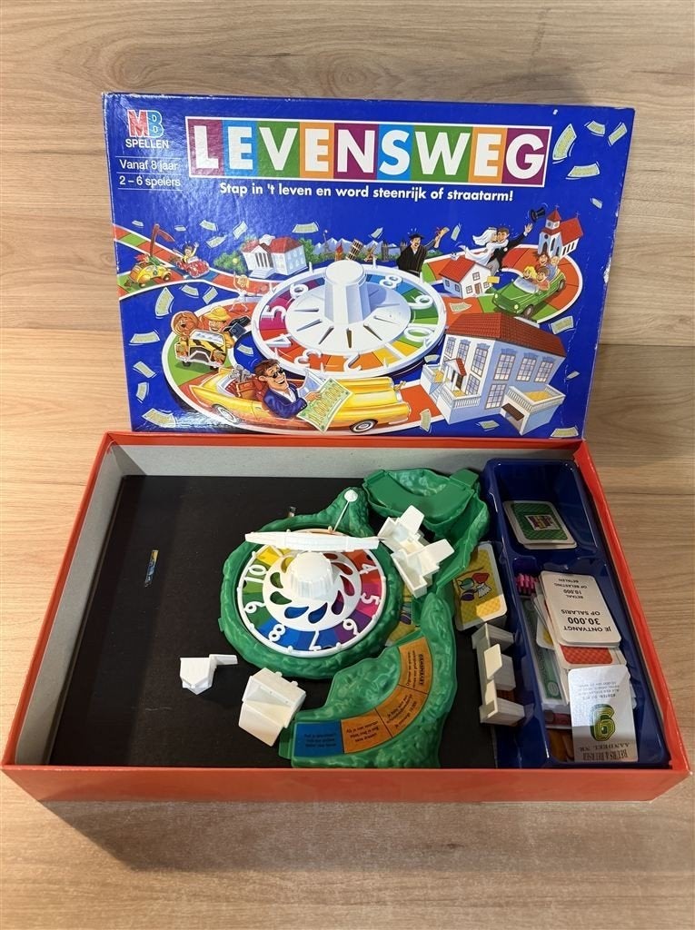 levensweg - s6941, Hobby en Vrije tijd, Gezelschapsspellen | Bordspellen, Verzenden, Zo goed als nieuw