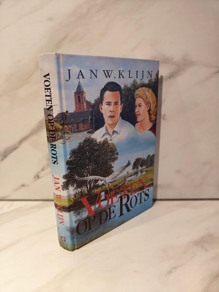 Jan W. Klijn: Voeten op de rots., Ophalen of Verzenden, Gelezen