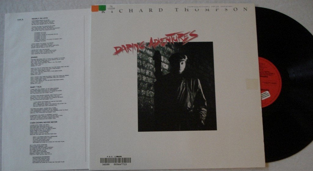 Richard Thompson - Daring adventures, Cd's en Dvd's, Gebruikt, Overige genres, Ophalen of Verzenden, 12 inch