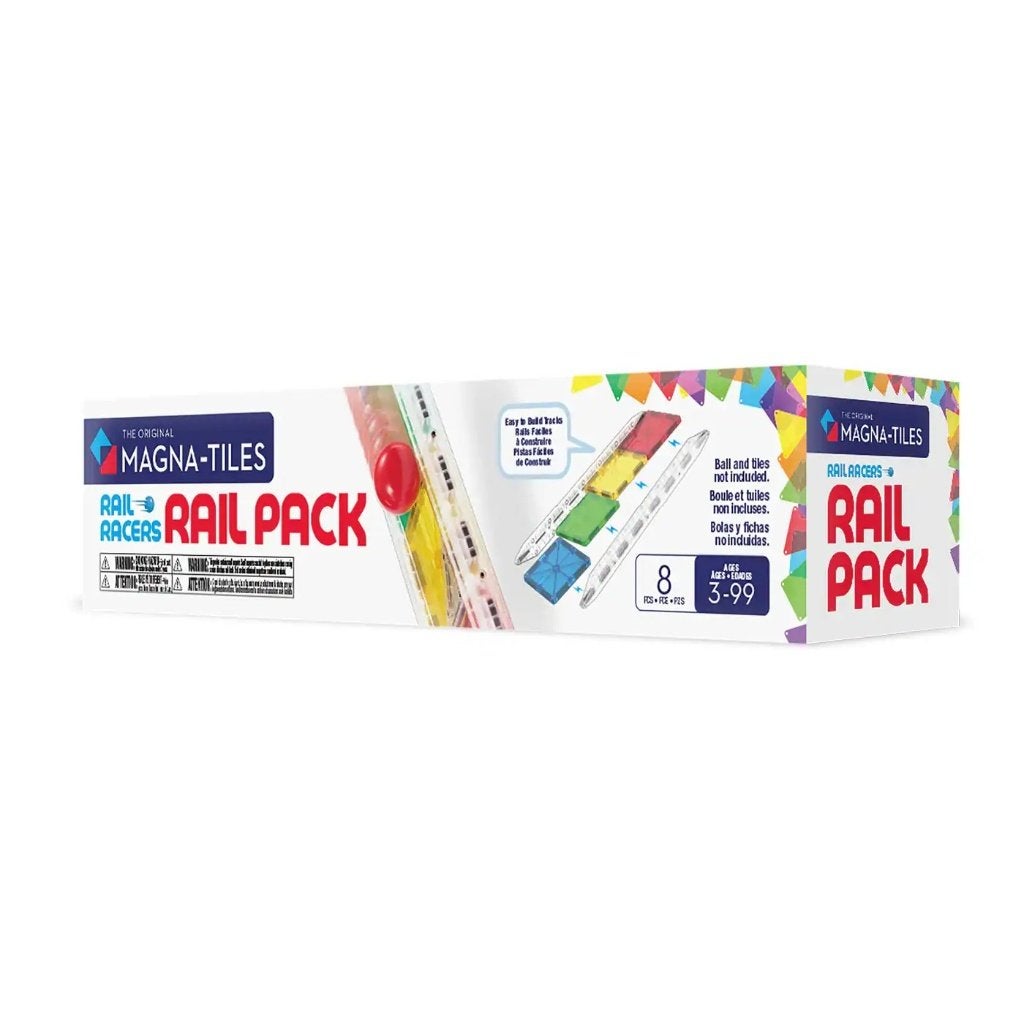 MAGNA-TILES Rail Racers Rail Pack 8 rails - nieuw, Kinderen en Baby's, ., MAGNA-TILES, Nieuw, Ophalen of Verzenden