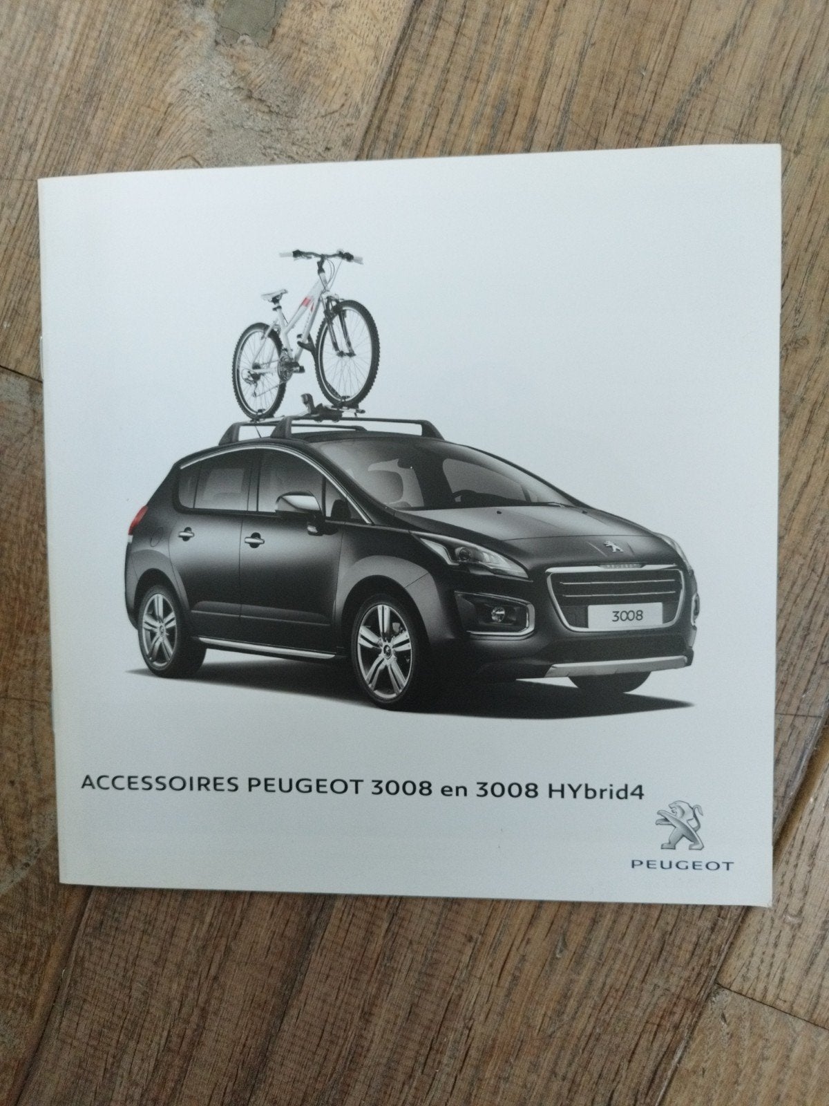 Peugeot 3008 Accessoires brochure 2013, Ophalen of Verzenden, Zo goed als nieuw, Peugeot, Peugeot