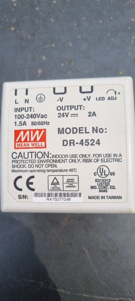 Mean Well DR-4524 Switching Power Supply, Ophalen of Verzenden, Overige typen