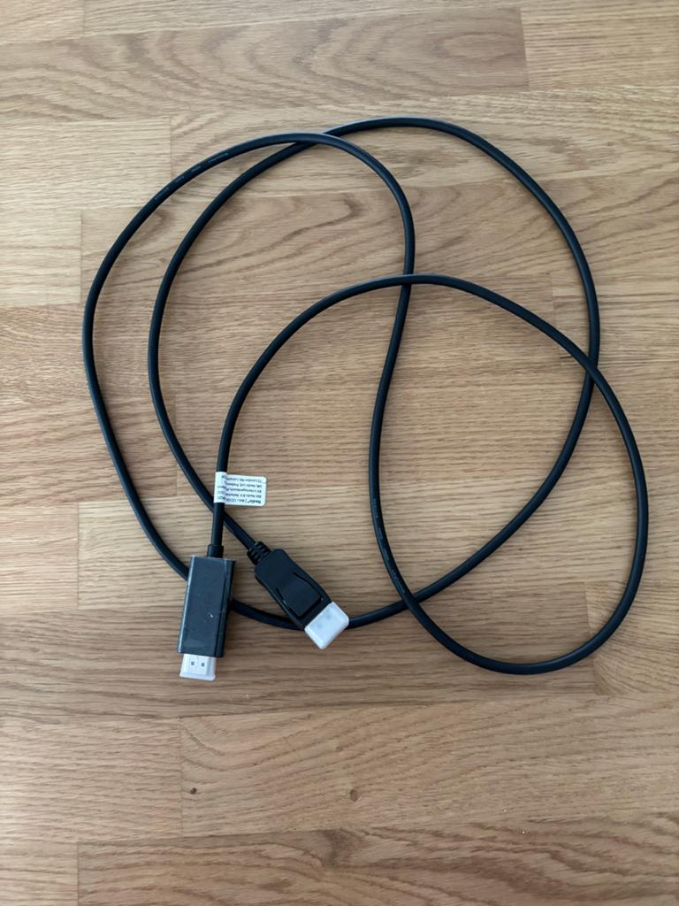 Nedis DisplayPort naar HDMI Kabel, Computers en Software, Pc- en Netwerkkabels, Ophalen of Verzenden, Zo goed als nieuw