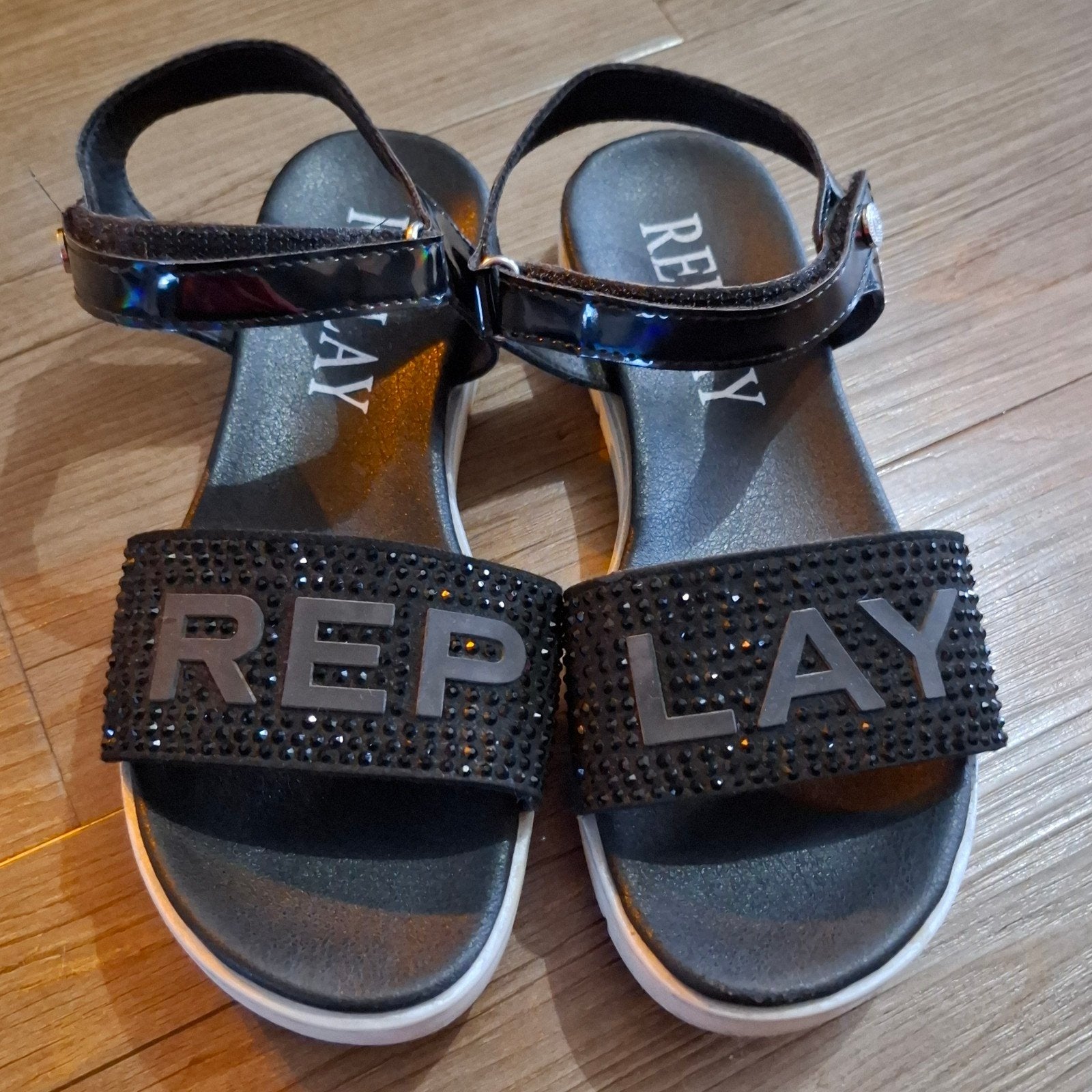 Replay sandalen maat 34 - Zo goed als nieuw, Schoenen, Ophalen of Verzenden, Zo goed als nieuw, Meisje