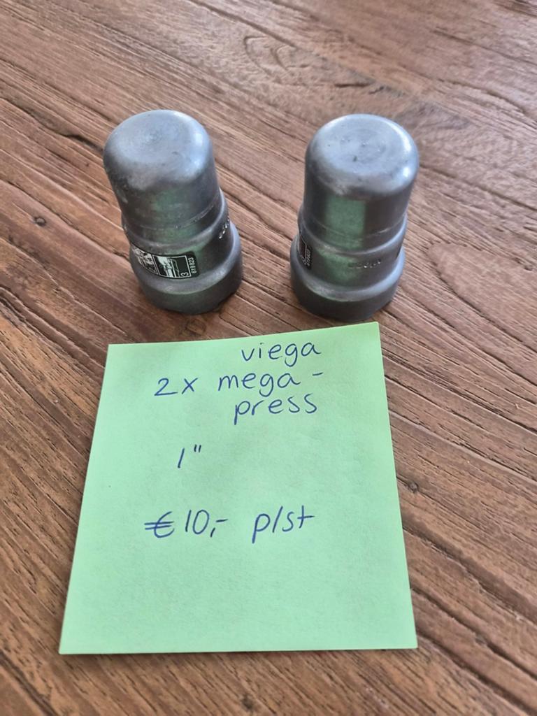 Viega mega-press 1", Ophalen of Verzenden